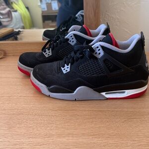 Nike Air Jordan 4 Retro OG Bred size 7Y